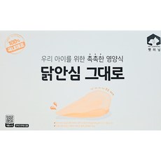 펫러닝 반려동물 국내산 촉촉 닭안심 그대로 간식 30p, 닭가슴살, 900g, 1개