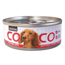 萊恩家 惜時 COCO愛犬機能餐罐 80g 狗罐 (SEEDS狗罐頭 聖萊西狗罐), 1個