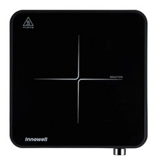 이노웰 고화력 1구 인덕션 전기레인지 2000W, 일반형, IH2000-Black