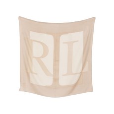 로렌랄프로렌 로고 스퀘어 스카프