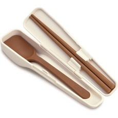 日本 膳魔師 THERMOS 湯匙 筷子 筷匙餐具組 露營 野餐 旅行外出 CPE-001 LP LUCI日本代購, 米白, 1個