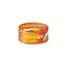 사조 안심 찌개전용참치, 100g, 24개