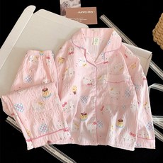 아동 키티 잠옷 긴팔 파자마파티 여아긴팔잠옷 아동긴팔