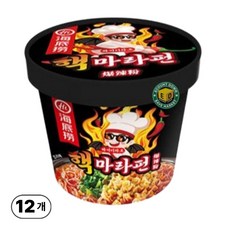 하이디라오 핵마라펀 컵라면 100g, 12개