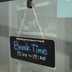 무지개샵 깔끔 걸이형 미니 블랙보드 칠판 이동칠판