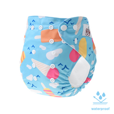 처비체리 천기저귀 커버 아이스크림(I-scream), 1개