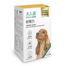 木入森 犬寶好眼力 犬葉黃素 60顆, 1個, 小盒/30顆