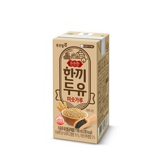 [얌얌마켓] 푸르밀 든든한 한끼두유 미숫가루 190mlx24개입, 190ml, 24개