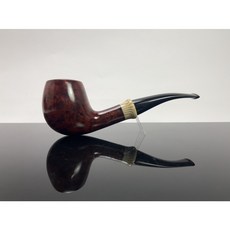 匠斗煙具專門店 法國BC牧野石楠木煙斗 3mm煙斗 仿象牙紋環, 1個