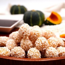 홍천명품한과 오븐에 구운 단호박한과 수제한과 옛날 전통 간식, 4개, 35g