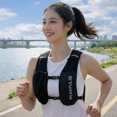 러닝조끼 트레일러닝 베스트 초경량 등산가방 조깅 마라톤 조끼 물통보관 남녀공용, 1개, 그레이