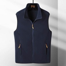 PN 男士防風加絨保暖馬甲背心 時尚立領外套