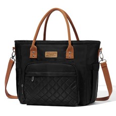 마리베 3중단열 보냉백 숄더백 이유식 도시락가방 골프 쿨러백 15L, 블랙