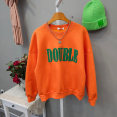 더블 부클포인트 기모 맨투맨