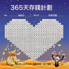 不鏽鋼存錢罐，只進不出儲蓄箱, 1件, 存錢計劃一張【計劃表】:小號12*12cm【可存2萬】