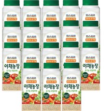 파스퇴르 파스퇴르 유기농 야채농장 과일야채 190ml (냉장), 20개