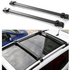 지프 레니게이드 루프 가로바 차박용 캠핑장비 지붕적재, 1개