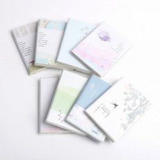 투명 커버 포켓 수첩