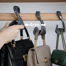 하늘움 넓은버전리뉴얼 아치형가방걸이, 5개, 그레이