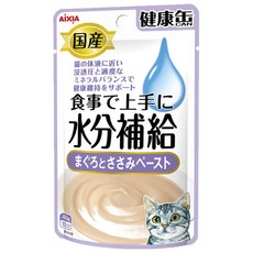 AIXIA 愛喜雅 健康餐包 貓餐包 40g, 12個, 水分補給17號-鮪+雞泥狀40g, 17號-鮪+雞泥狀