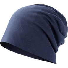 冰絲涼感頭套 安全帽內襯 自行車頭套 透氣速乾 運動騎行頭巾 止汗遮陽防曬瓜皮帽, 1個, 光身藏青色