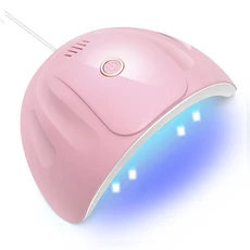 YIKOOLIN USB UV/LED 네일 경화 램프 경화 젤 LED 네일 광선 요법 기계 홈 살롱 스몰 사이즈 2 타이머 설정, 01 USB