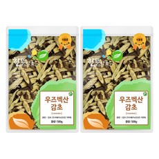 신영몰 감초 우즈베키스탄산 말린 감초차 원물재료, 2개