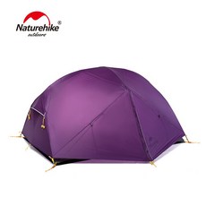 Naturehike 挪客 NH 蒙加 輕量化 帳篷 前廳 登山 露營, 紫色2人20D