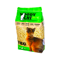 五星級寵物 WOODY CAT 美克斯松木砂, 1個, 每包25L, 25L, 無香