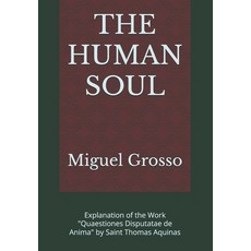 (영문도서) The Human Soul: Explanation of the Work "Quaestiones Disputatae de Anima" by Sa... Paperback, Independently Published, English, 9798302743329