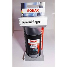 SONAX 舒亮橡膠護條活化劑 橡膠還原保護劑 飾條膠條保養 德國原裝公司貨, 1個