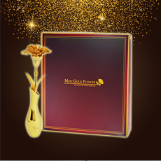 24k 미니 금카네이션 골드 베이스 선물세트 (어버이날/스승의날선물), 1개