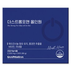 지엠팜 더스트롱포맨 올인원 / 월분 남성비타민, 1개, 30