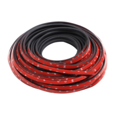 汽車用五孔加厚車門隔音防撞密封條, 1個