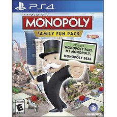 PS4 地產大亨 家庭歡樂包 英文美版 Monopoly Family Fun Pack【一起玩】(現貨), 現貨全新, 現貨全新