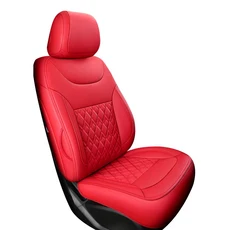 스즈키 스위프트 이그니스 SX4 그랜드 에스쿠도 키자시 S-크로스 비타라 알리비오 자동차 시트 커버 맞춤, 01 인조 가죽, 01 사계절, 08 1PC-red