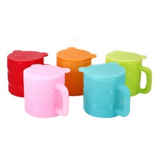 파미레 실리콘 투데이 컵 200ml 아기컵, 오렌지, 1개