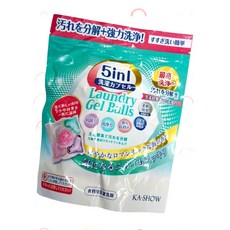 熊好康 5in1五合一全效洗衣球 13顆入 洗衣凝珠 香港製造 深層去汙 柔軟護色, 1個, 5 IN 1 洗衣球