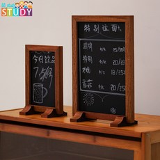 創意兩用黑板牌可手寫商用展示小黑板支架式水筆可擦寫