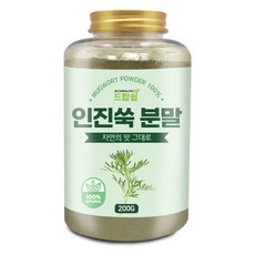 드랍쉽 인진쑥 분말(국산) 200g(통), 200g, 1개