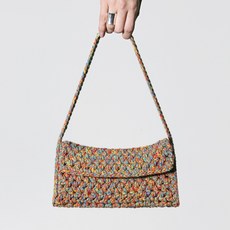 슈퍼스토리 DIY 파세트 미니백 코바늘 초보 토트백 가방 뜨기 피버라고 3mm (서술형기호도안 포함), 싸비 200g, 1개