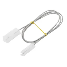 물 필터 펌프 용 수족관 청소 브러시 ​​릴리 파이프 에어 튜브 호스 스테인레스 스틸 물고기 탱크 브러시, 04 white, 01 빠른