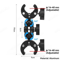 ta 360 X4 X5 X3 Go 13 12 11 10 9 8 자전거 오토바이 셀카 스틱 모노 포드 마운트 핸들 바 브래킷 액세서리, TYPE 16