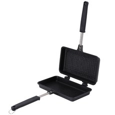 [국산] 엘가 미니 그릴 IH 생선구이 양면팬 (홈쇼핑 상품), 1개, 21cm