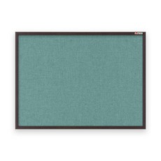 [보드뱅크]패브릭 게시판(핀용) 90x60 무늬목프레임(웬지특대)