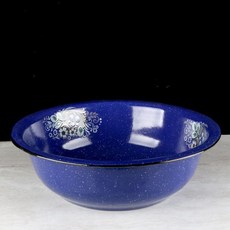 搪瓷臉盆 32cm 藍白點 家用老式洗臉盆、泡腳盆、洗衣服盆, 加厚30cm搪瓷臉盆 藍白點, 藍白點, 加厚30cm搪瓷臉盆