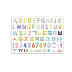 맘스보드 뉴혼합자석 세트, 2세트, 65피스