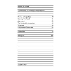 (영문도서) Design in Context: A Framework for Strategic Differentiation Paperback, Compendium Editions, English, 9798990317505