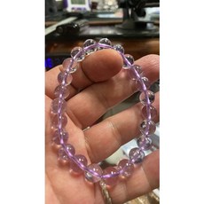 高級清透料紫玉晶手鏈 附鑑定證書, 詳見包裝, 詳見包裝