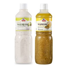 코스트코 맥코믹 어니언 크림 드레싱 1kg + 레몬 갈릭 드레싱1.1kg, one option